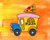 Food truck de pizza