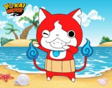 Jibanyan guiñando el ojo