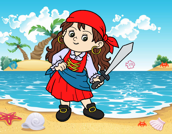 la niña pirata