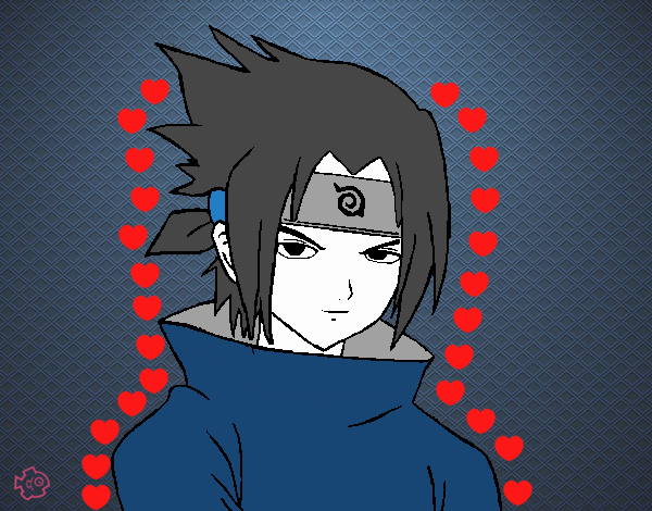 Sasuke enfadado