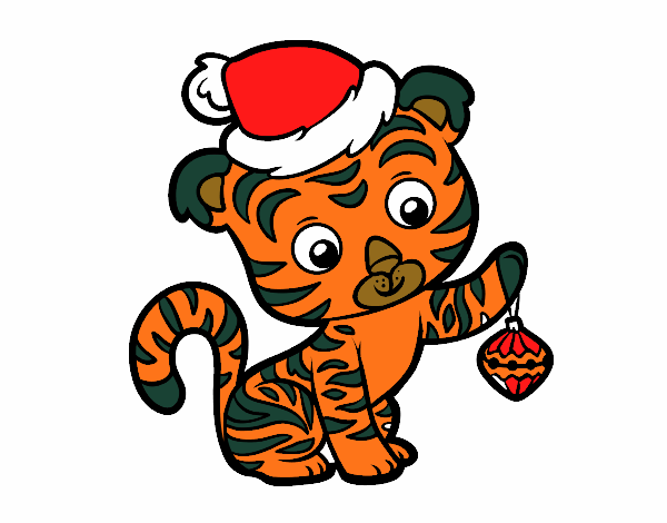 Tigre navideño