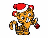 Tigre navideño