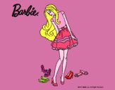 Barbie y su colección de zapatos