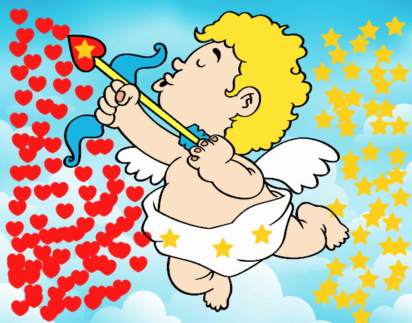 Cupido con su flecha