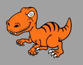 Dinosaurio velociraptor