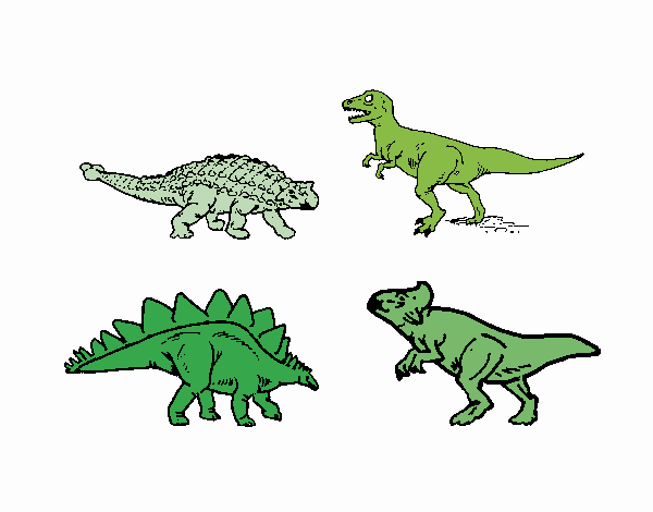 Dinosaurios de tierra