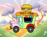 Food truck de hamburguesas