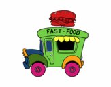 Food truck de hamburguesas