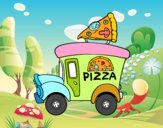 Food truck de pizza