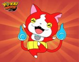 Jibanyan feliz