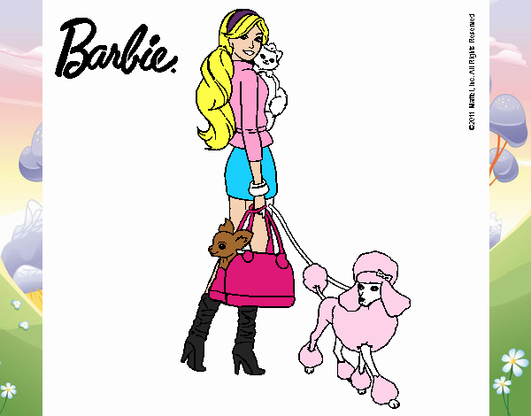 Barbie elegante