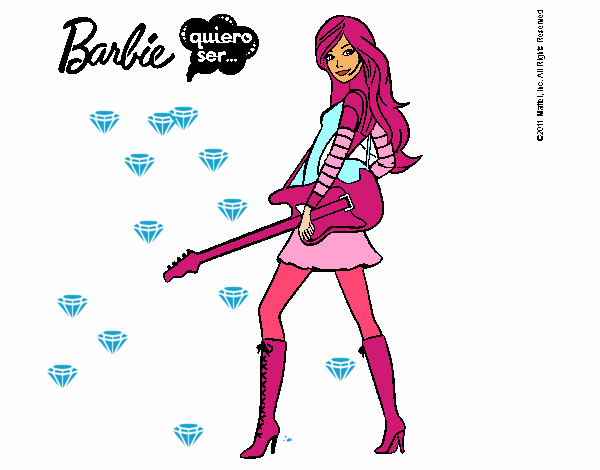 barbie rockera