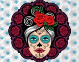 Calavera mejicana femenina