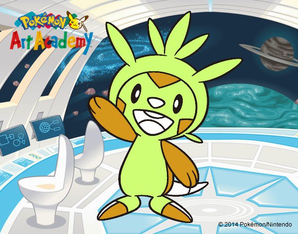 Chespin saludando