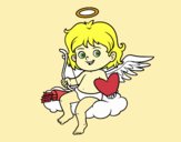 Cupido en una nube