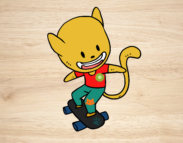 Gato skater