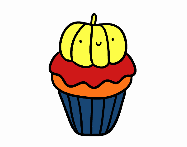 Halloween cupcake