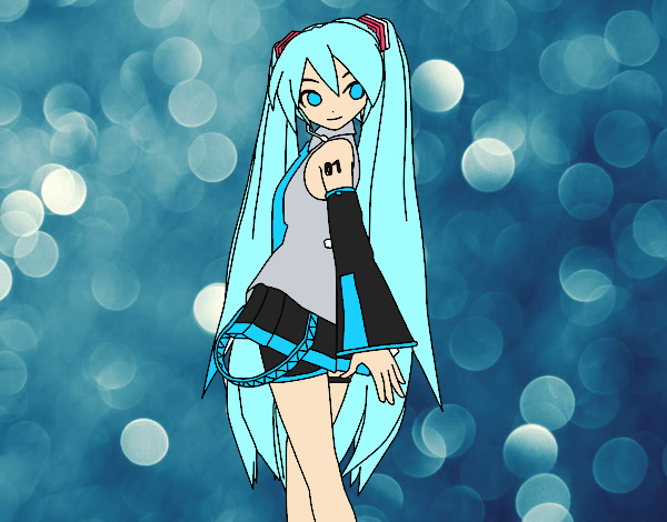 Hatsune Miku vocaloid