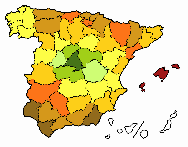 Las provincias de España