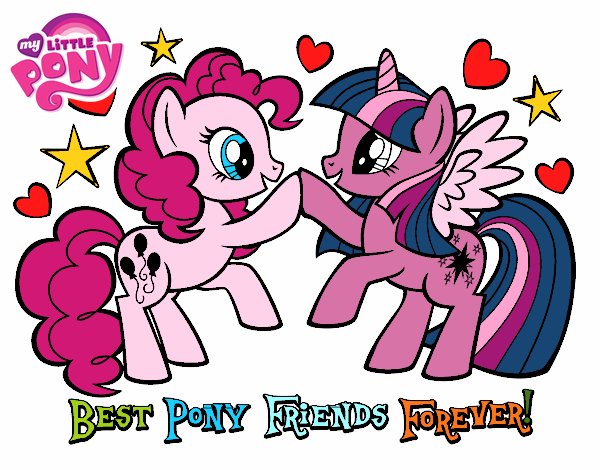 mejores amigas ponys