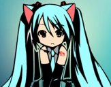 Miku triste