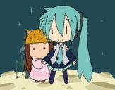 Miku y Kasane Chibi