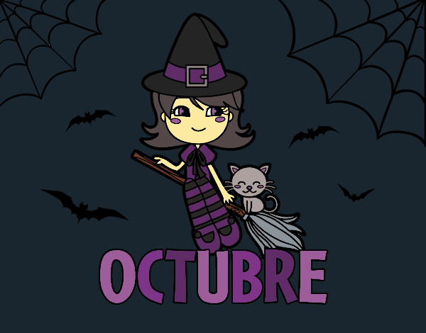 feliz octubre espero que llegue el octubre de 2018 el 7 es mi cumple!!