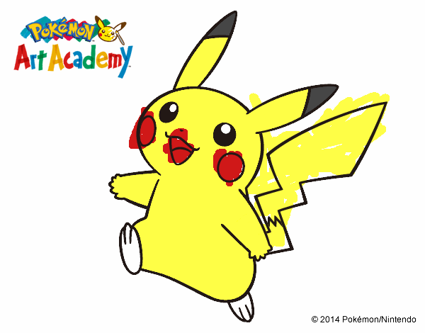 Pikachu en Pokémon Art Academy