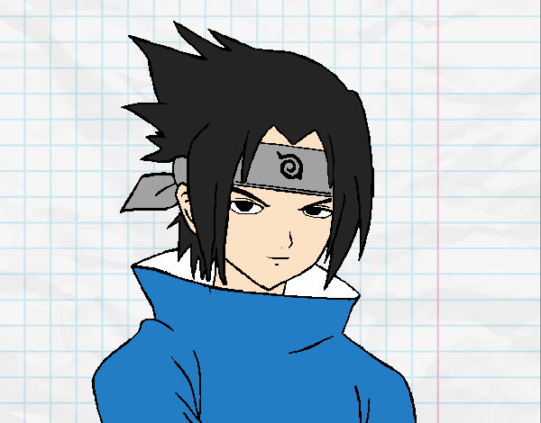 Sasuke enfadado