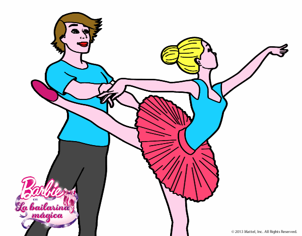 Barbie bailando ballet