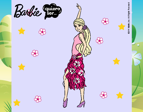 Barbie flamenca