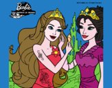 Barbie se despiede de la reina sirena