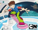 Ben 10 skateboard