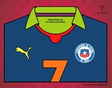 Camiseta del mundial de fútbol 2014 de Chile