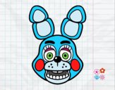 Cara de Toy Bonnie de Five Nights at Freddy's