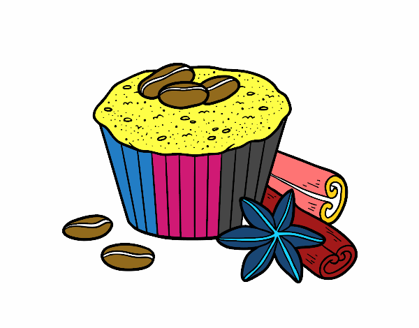 Cupcake de café