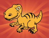 Dinosaurio velociraptor