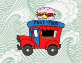 Food truck de hamburguesas