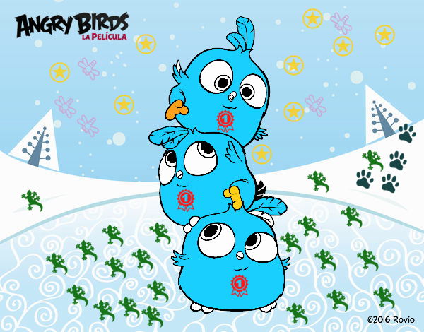 Las crias de Angry Birds