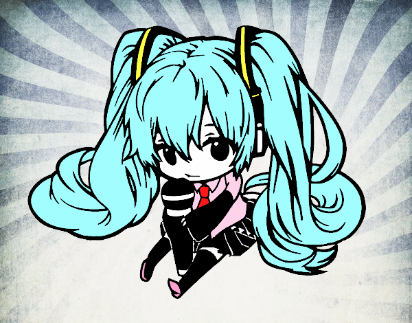 Miku Chibi vocaloid