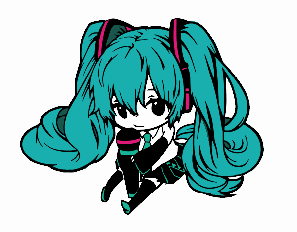 hatsune miku timida