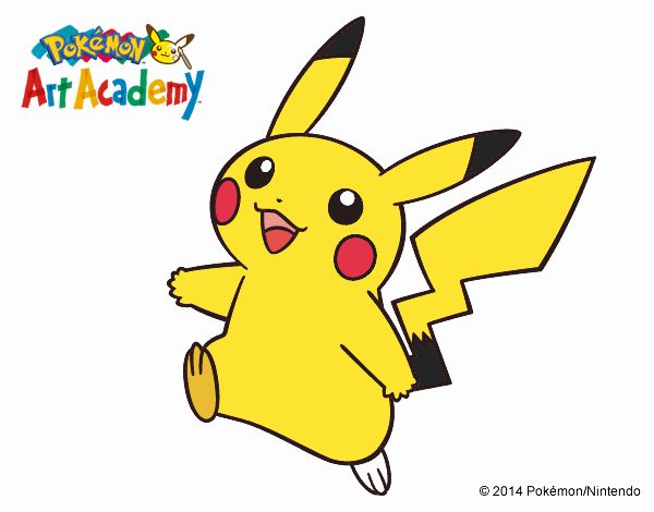 Pikachu en Pokémon Art Academy