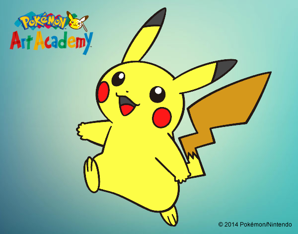 Pikachu en Pokémon Art Academy