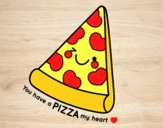 You have a pizza my heart