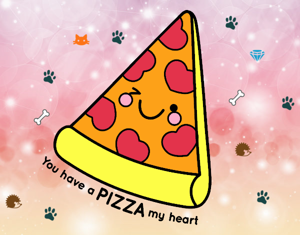 You have a pizza my heart