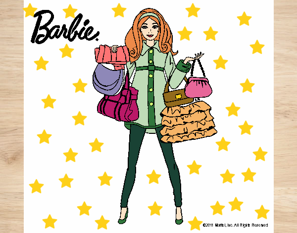 Barbie de compras