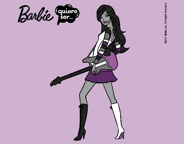 Barbie la rockera