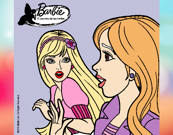 Barbie sorprendida