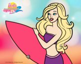 Barbie va a surfear