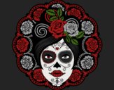 Calavera mejicana femenina